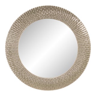 Bergman Mirror - Glossy Nickel For Sale