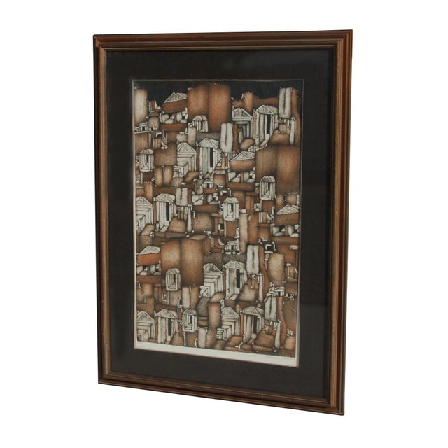 Modern Modern Limited Edition Etching by Joseph Demarais For Sale - Image 3 of 8