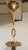 Gold Vintage Louis XV French Bronze Three Branch Chandelier, 1970s For Sale - Image 8 of 13