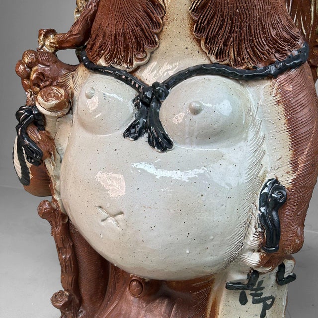 Shigaraki Tanuki Sculpture, Japan, 1960s For Sale - Image 12 of 18