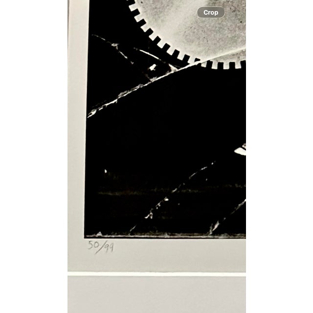 Abstract Man Ray- Dancer/Danger, 1972, Signed/Numbered/Framed With Mat, With Provenance For Sale - Image 3 of 9
