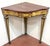 Pair 18th-Century Neapolitan Painted Corner Console Tables, Faux Porphyry Tops For Sale - Image 17 of 18