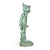 EDWARD BERGE Baltimore, 1876-1924 "Wildflower" Modeled in 1909, probably cast after 1924 Verdigris patinated bronze Signed...