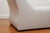 Modern Camille Slipper Chair, Shearling and Faux Leather For Sale - Image 3 of 3