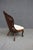 Henry Belter Attributed Carved Victorian Rococo Revival Slipper Chair For Sale - Image 10 of 12