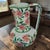 This Vintage Hand Painted Floral Terra-Cotta Porches Algarve Portugal Pitcher is a charming and unique addition to any...