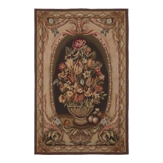 Bay Floral Handwoven Tapestry - 210 X 135 Cm (6'9" X 4'4") - Requires Rod Size 4 For Sale