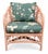 1970s Pair of Vintage Henry Link Pink Wicker Lounge Chairs | Palm Beach Coastal Hollywood Regency For Sale - Image 5 of 7