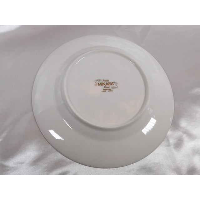 Ceramic 1980s Mikasa Radford Five Plate Set For Sale - Image 7 of 9