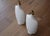 Vintage 1950s MCM White Crackle Glaze Ceramic Table Lamps - A Pair For Sale - Image 14 of 17