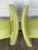 Late 20th Century Woodard Black Iron Lime Green Dining/Patio Chairs - Set of 4 For Sale - Image 10 of 12
