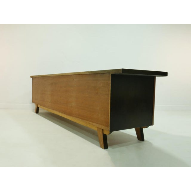 Mid-Century Lowboard in Beech and Spruce, 1960s For Sale - Image 4 of 16