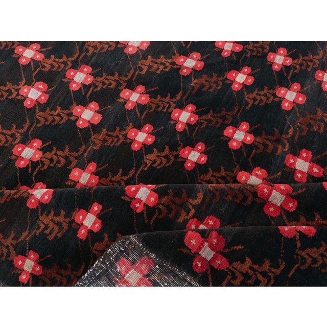Textile Galerie Shabab Collection Mid-20th Century Turkish Anatolian Carpet For Sale - Image 7 of 8