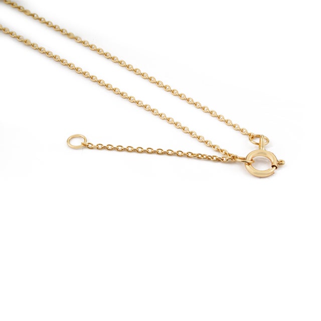Handcrafted Marquise-Cut Diamond Solitaire Pendant Necklace in 14k Yellow Gold For Sale - Image 10 of 15