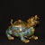 This is a magnificent vintage Chinese cloisonné enamel and gilt bronze censer, crafted in the form of a mythical Dragon...