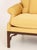 American Southwood Chinese Chippendale Style Upholstered Mahogany Sofa For Sale - Image 3 of 8