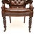 Antique Victorian Library Desk Chair, 1870 For Sale - Image 10 of 11