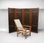 Arts and Crafts Oak Room Divider with Botanical Motifs Panels, 1890s For Sale - Image 5 of 18