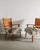 Swedish Modern Wooden Armchairs in Pine & Sheepskin, 1940s, Set of 2 For Sale - Image 3 of 9
