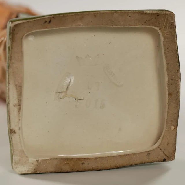 Elvir Otto, Art Nouveau Gentleman with Monocle, 1900s, Ceramic For Sale - Image 10 of 11