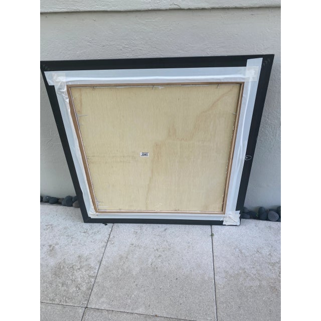 2020s Contemporary Folk Art Fauvist Figurative Abstract Painting, Framed For Sale - Image 5 of 9