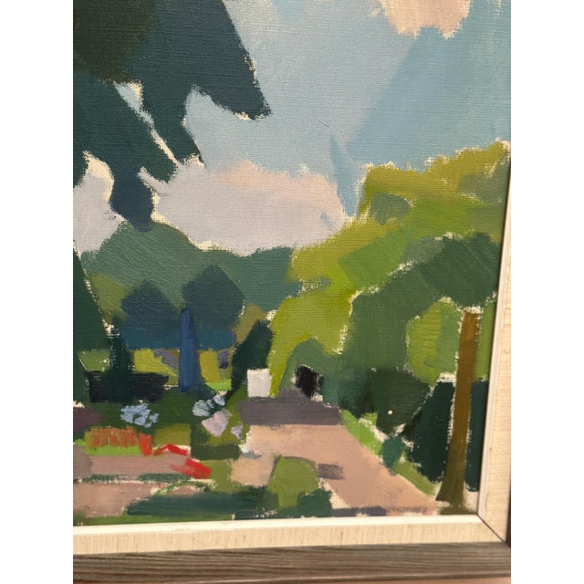 Richard Björklund, Garden, 1960s, Oil on Canvas, Framed For Sale - Image 9 of 17