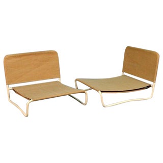 Mid-Century Outdoor Lounge Chairs - Set of 4 For Sale