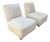 Slipper Chair Pair by Lee Industries For Sale