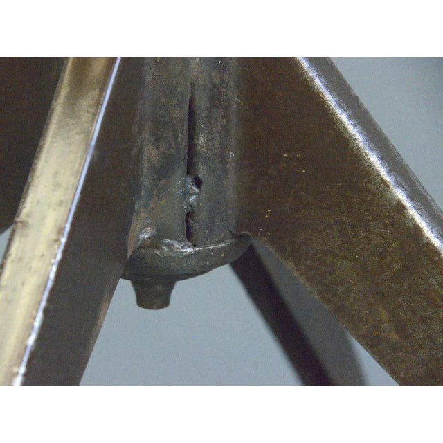 Metal Swivel Chair Model XIII by Robert Wagner for Rowac, 1920s For Sale - Image 7 of 10