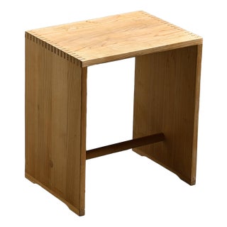 Ulm Stool by Max Bill from Wohnbedarf, 1990s For Sale
