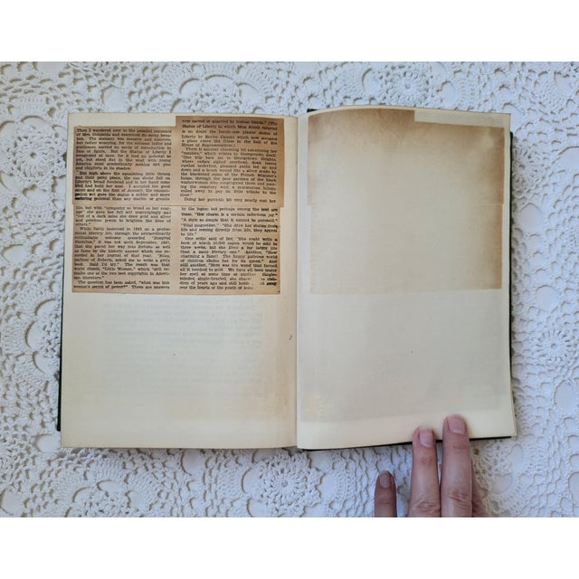 Green 1926 Little Women by Louisa May Alcott For Sale - Image 8 of 13