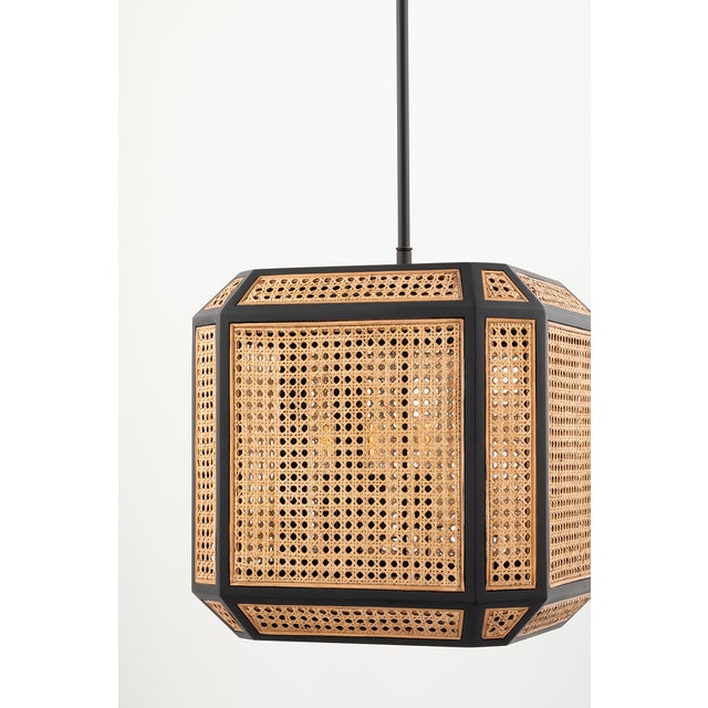 Bronze Hudson Valley Lighting Georgia 18 in. 4 Light Pendant in Old Bronze Finish For Sale - Image 8 of 11