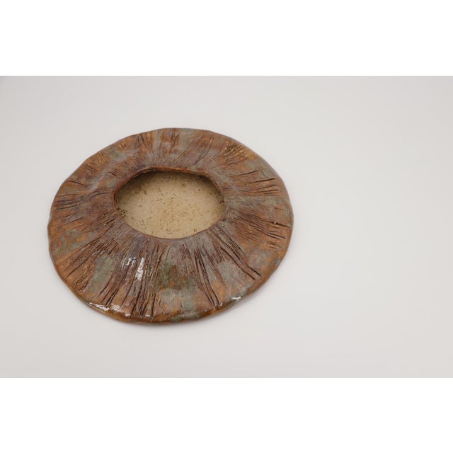 Brown Untitled (Bowl), Studio Pottery, French 1950 For Sale - Image 8 of 16