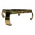 Ming Leg Brass Coffee Table From Mastercraft For Sale
