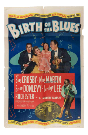 Vintage Birth of the Blues Poster, USA, 1941
