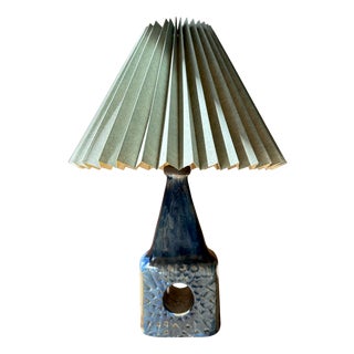 Brutalist Table Lamp with Sculptural Base, 1960s For Sale