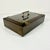 Antique Chinese Boho Chic Chinoiserie Mahjong Game Set, Walnut & Brass Box For Sale - Image 14 of 15