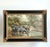 Vintage Zebra Landscape Oil Painting For Sale - Image 11 of 18