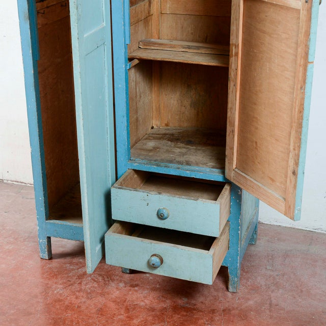 Vintage Painted Kitchen Sideboard, 1950s For Sale - Image 13 of 16
