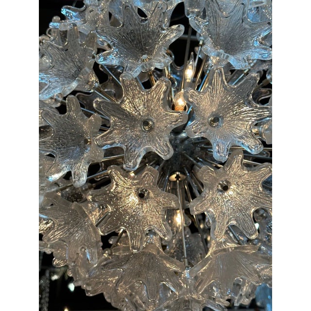 Late 20th Century Vintage Italian Murano Glass Sputnik Chandelier For Sale - Image 5 of 7