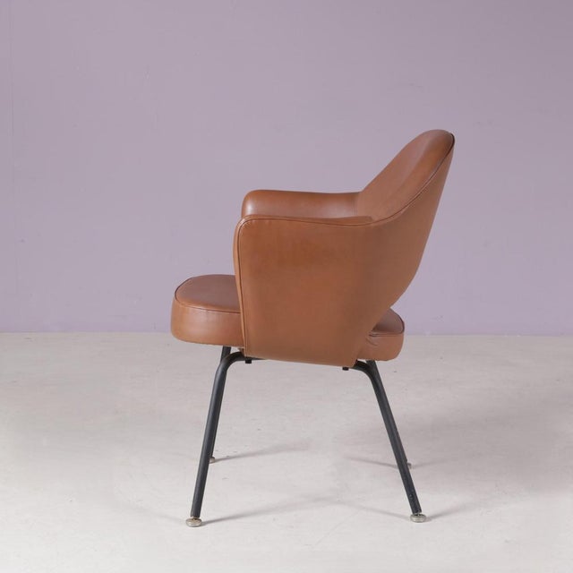 Executive Armchair by Eero Saarinen for Knoll Int., 1950s For Sale - Image 3 of 8