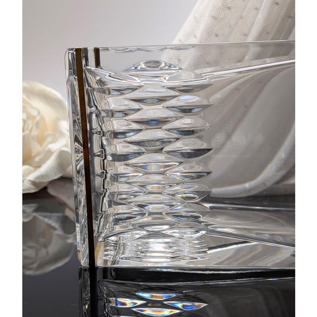 Late 20th Century Saint-Louis Crystal Apollo Gold Spirits Decanter For Sale - Image 6 of 12