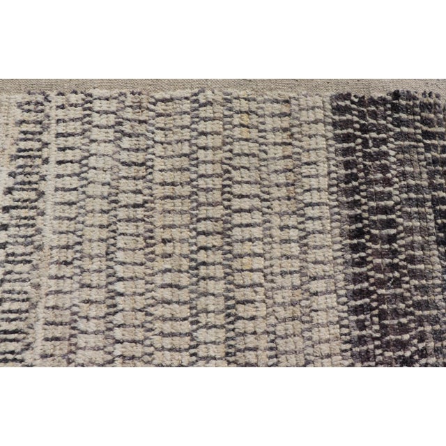 Hand-Knotted Modern Tribal Rug by Keivan Woven Arts, Wool, 9'5 X 12'1 For Sale In Atlanta - Image 6 of 12