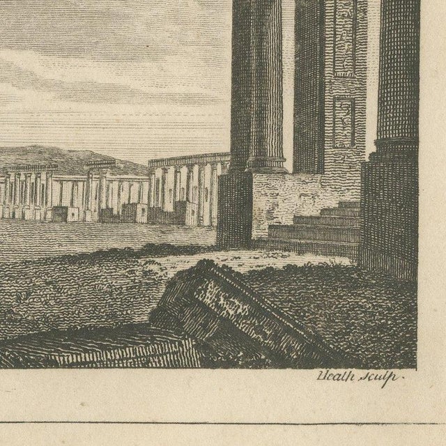 After Stothard, Ruins of Palmyra, Syria, 1820, Engraving For Sale - Image 9 of 12