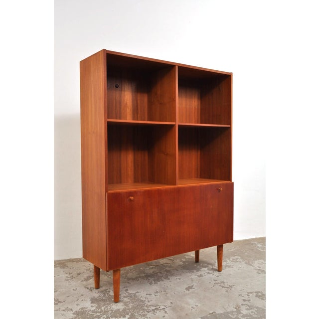 Vintage Danish Medium Highboard in Teak, 1960s For Sale - Image 4 of 11