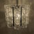 Metal Vintage Ice Murano Glass Chandelier from AV Mazzega, Italy, 1970s For Sale - Image 7 of 18