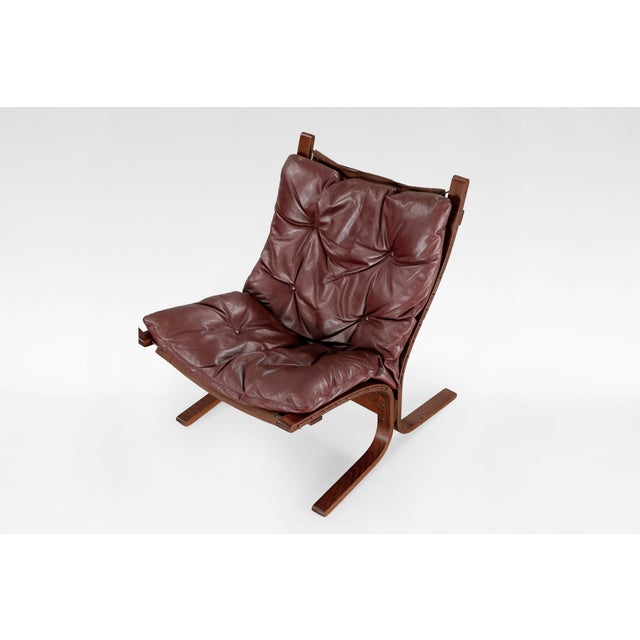 1960s Vintage Dark Brown Siesta Chairs by Ingmar Relling for Westnofa, 1960s, Set of 2 For Sale - Image 5 of 6
