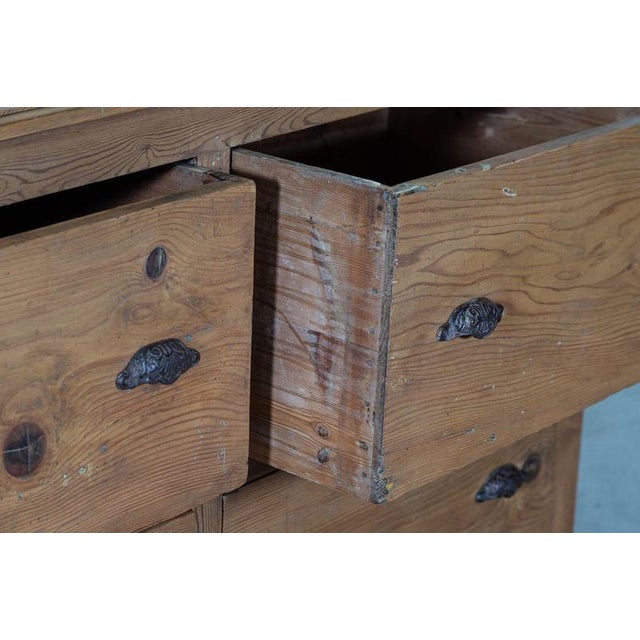 English Pine Haberdashery Chest of Drawers, 1890 For Sale - Image 9 of 11