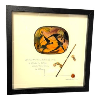 1970s Morten Fadum Mixed Media Dance to the Mother's Song Art For Sale