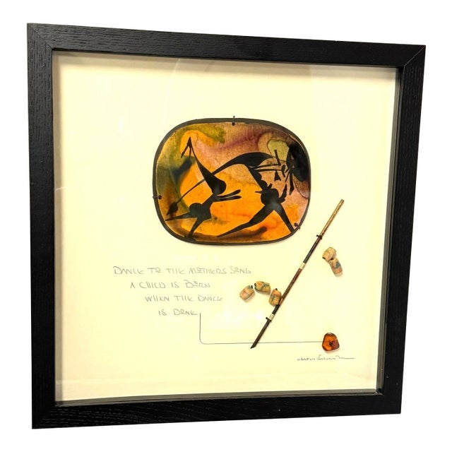 1970s Morten Fadum Mixed Media Dance to the Mother's Song Art For Sale